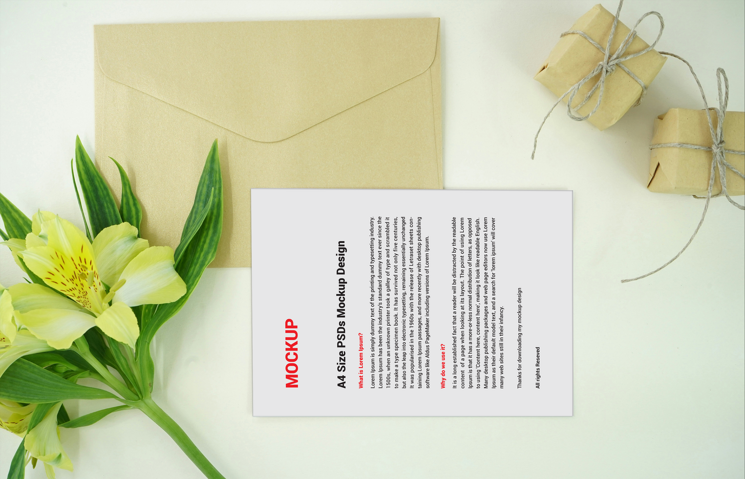 Menu poster pamphlet invoice Letterheads fax cover flyers Letter Mockup file psd