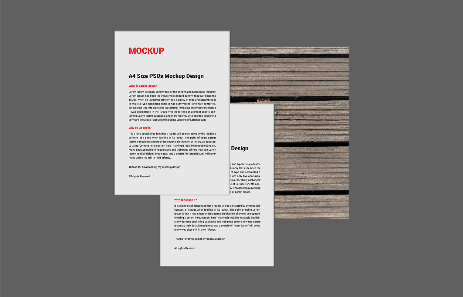 Premium Menu poster pamphlet invoice Letterhead fax cover flyer Letter Mockup files psd