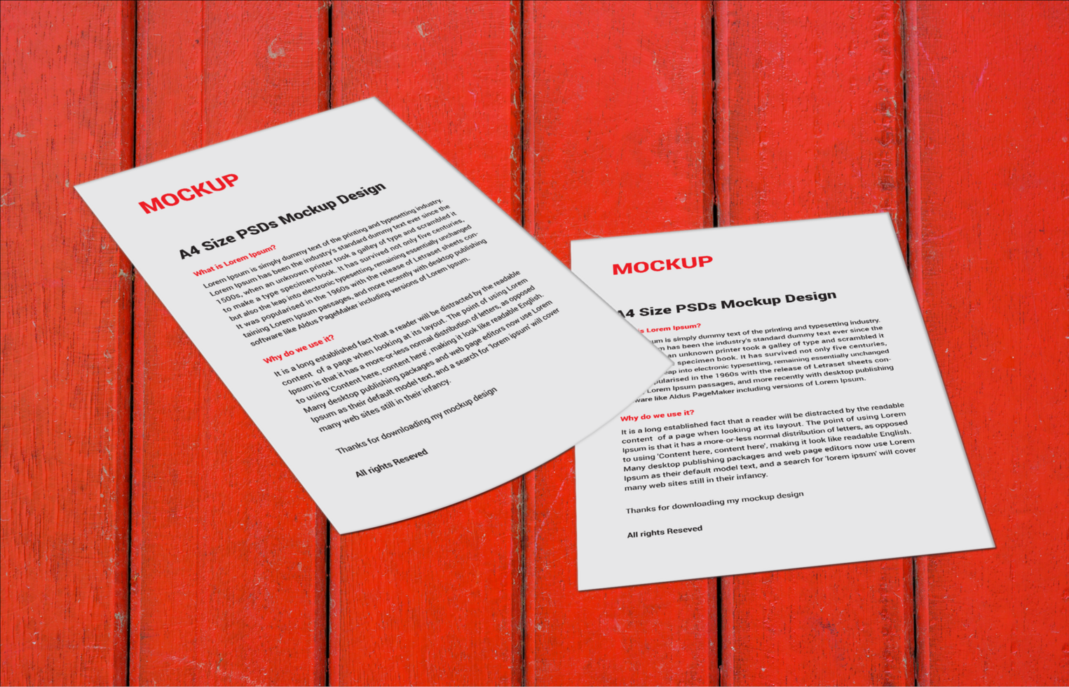 Excellent Menu poster pamphlet invoice Letterhead fax cover flyer Letter Mockup file psd