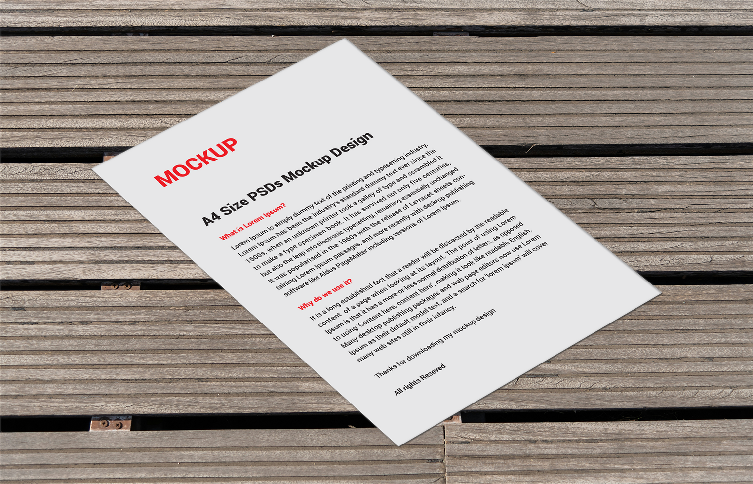 Premium Menu poster pamphlet invoice Letterhead fax cover flyer or Letter Mockup file psd