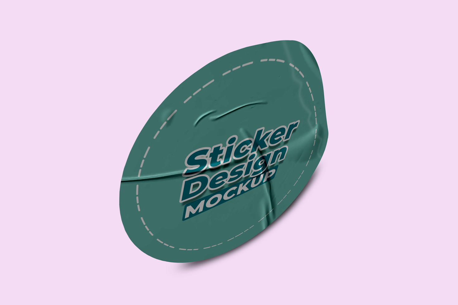Label and Sticker Mockup for Branding Projects psd