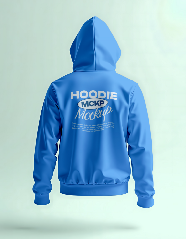 Back sided Hodie Mockup psd