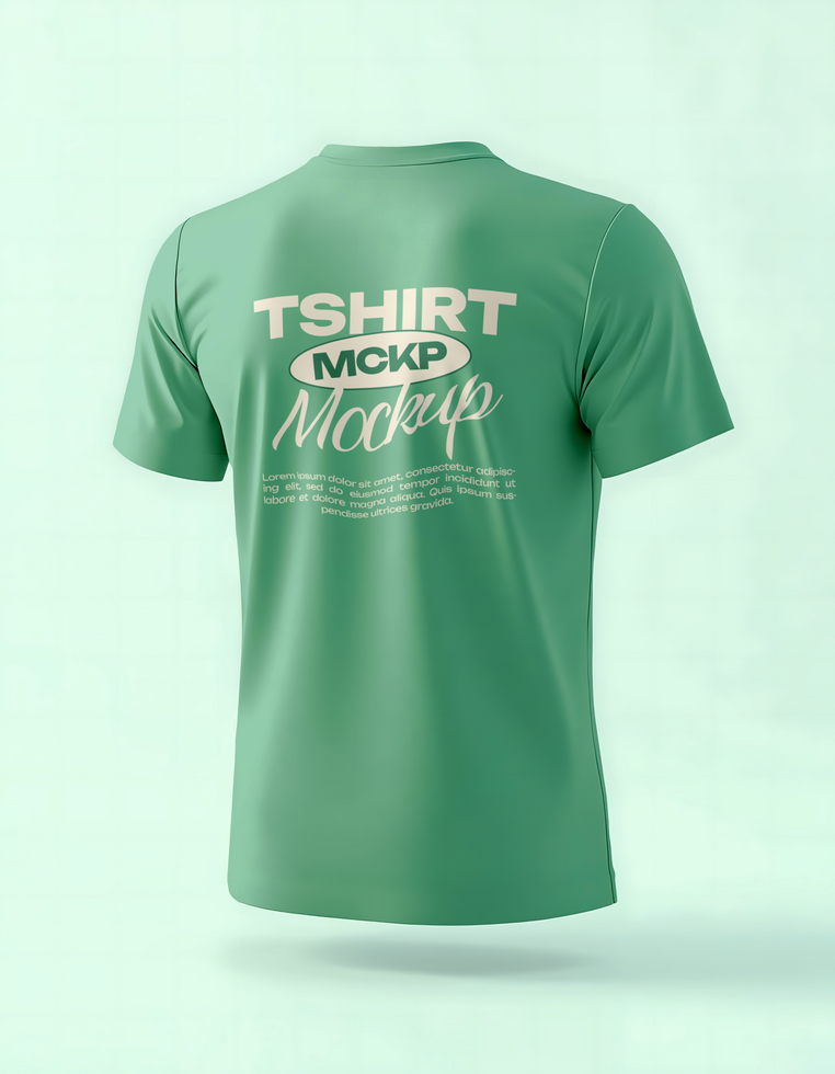 Back sided Tshirt simple psd