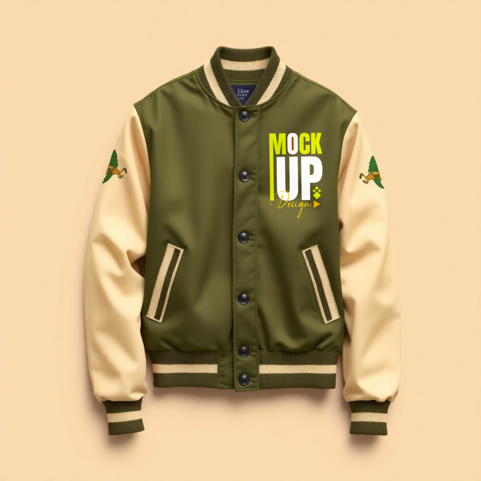 Mockup template featuring jackets and sweaters as outerwear apparel for winter designs psd