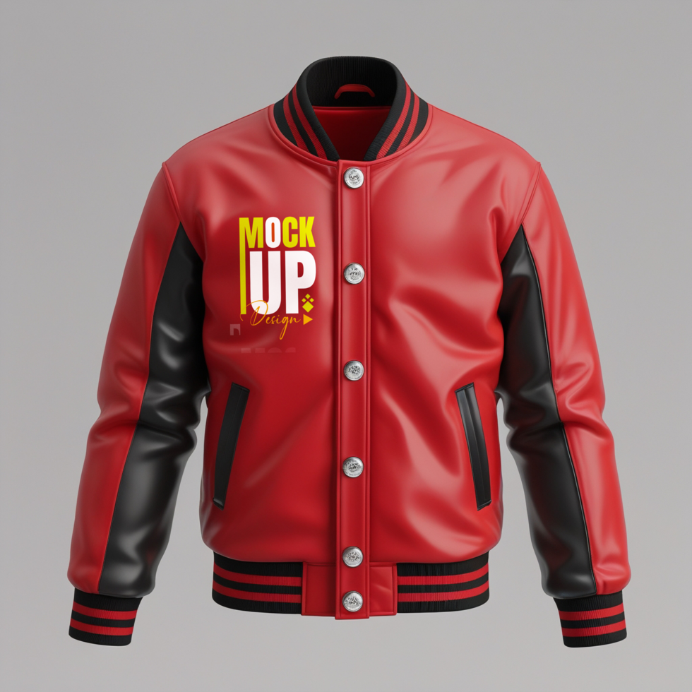 Versatile sweater and jacket outerwear mockup template for stylish apparel designs psd