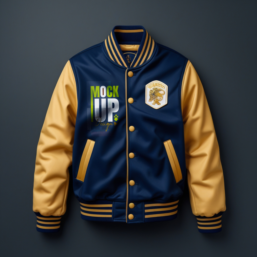 Stylish jacket and sweater mockup template for versatile outerwear apparel designs psd