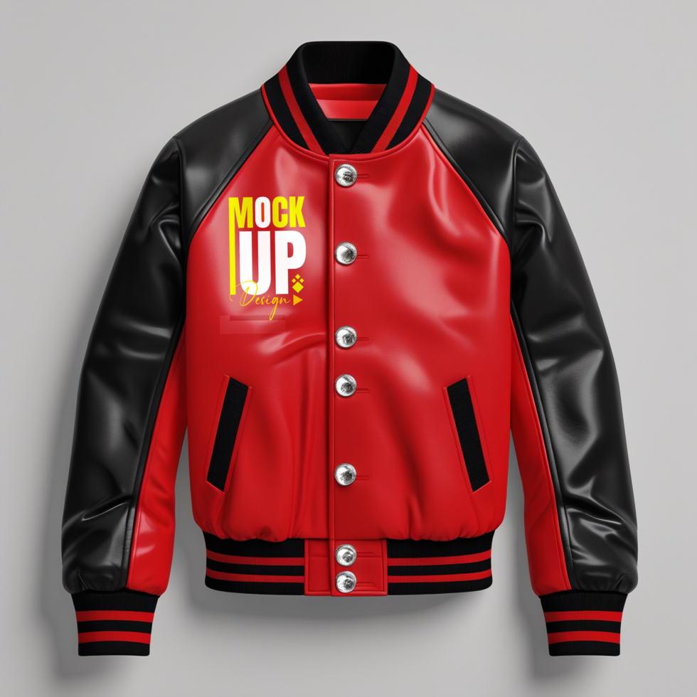 Professional outerwear mockup showcasing jacket and sweater apparel design templates psd