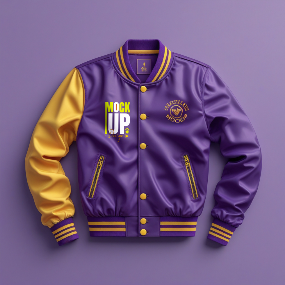 Versatile jacket and sweater mockup template for outerwear apparel in winter designs psd