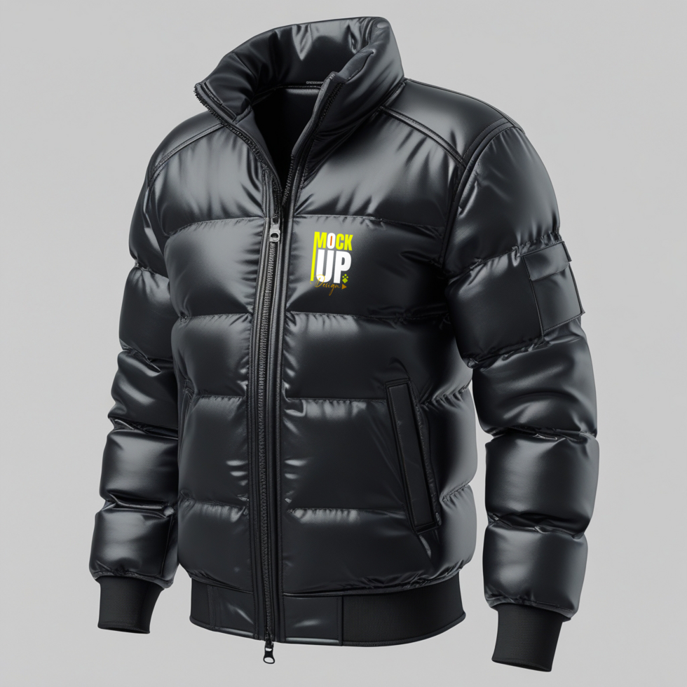 Stylish bomber jacket and varsity jacket template for mockup presentations psd