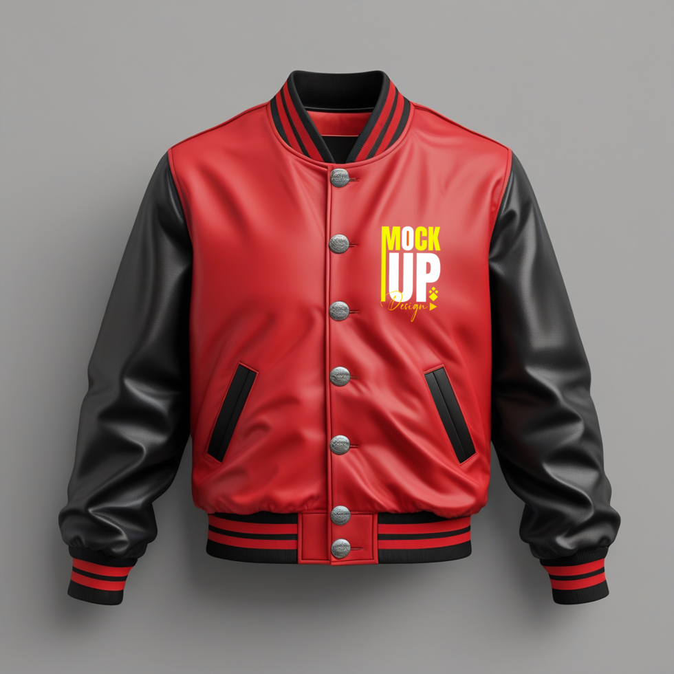 Jacket and sweater outerwear mockup template for stylish and modern apparel designs psd