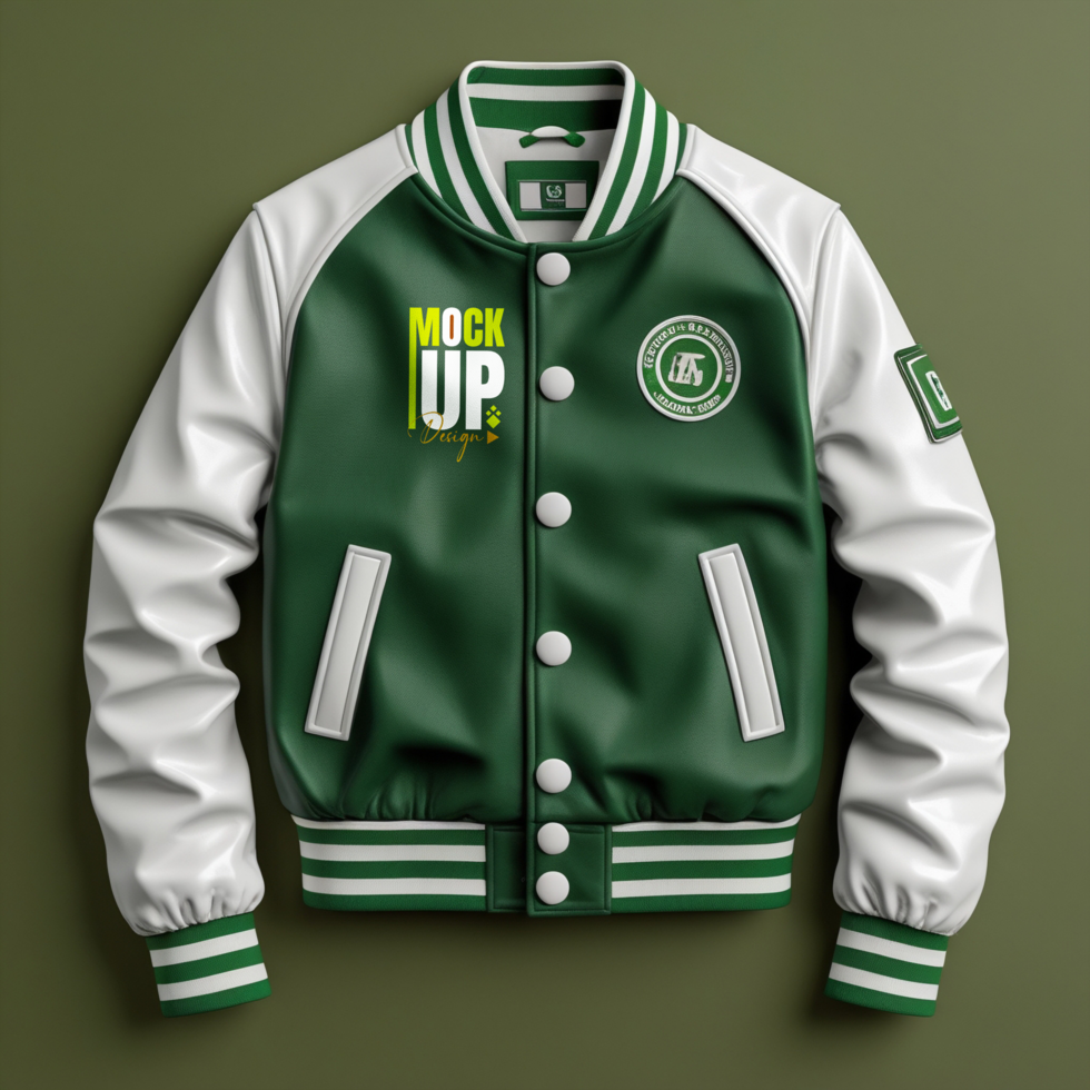 Professional outerwear jacket and sweater mockup for detailed winter apparel templates psd