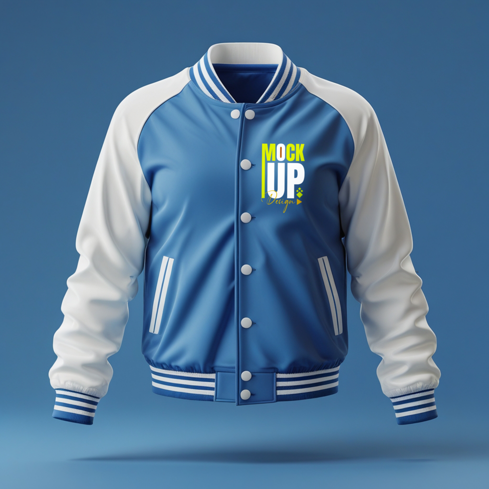 Realistic outerwear mockup highlighting sweater and jacket designs for versatile apparel psd