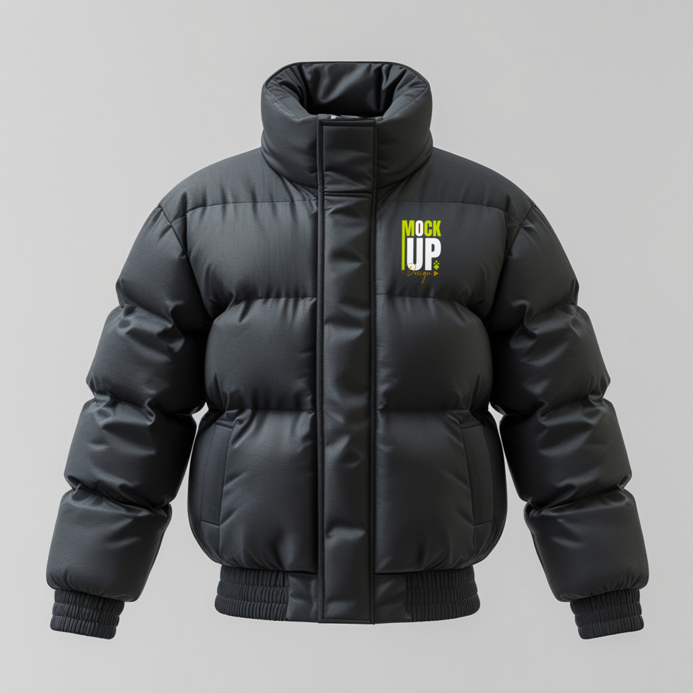Bomber jumper and jacket mockup template with casual wear and hoodie apparel styles psd