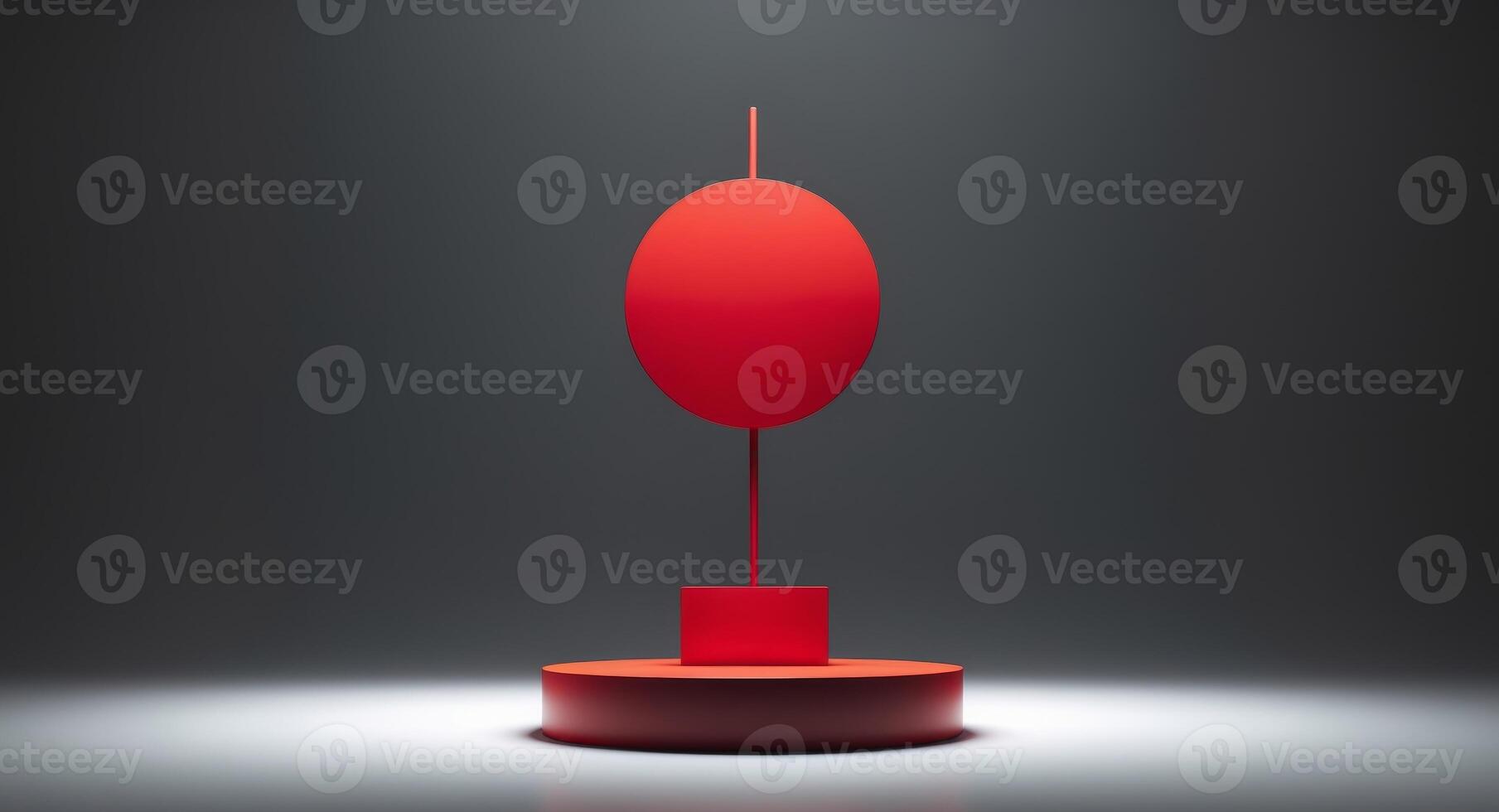 red light round podium and black backgroundred light round podium and black background.red light round podium and black backgroundred light round podium and black background. photo