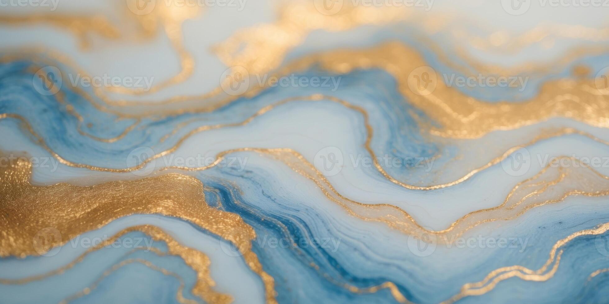 Stunning Abstract Gold and Blue Marble Texture Background ImageStunning Abstract Gold and Blue Marble Texture Background Image. photo