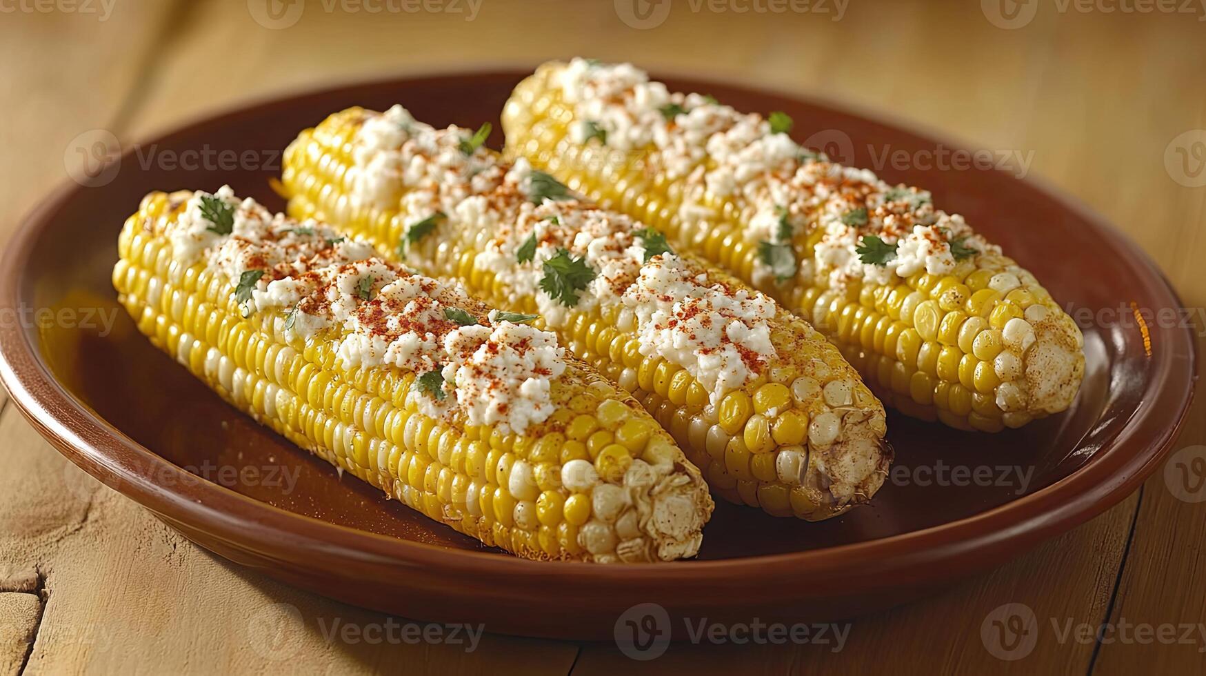 Roasted Corn with Creamy Cheese - A Summer Delight photo