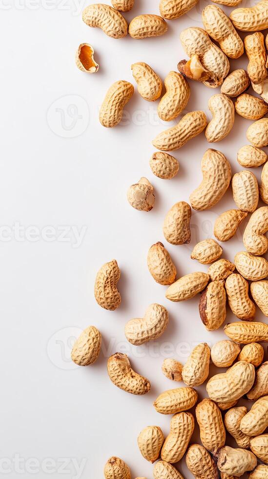 A Bountiful Display of Golden Peanuts photo