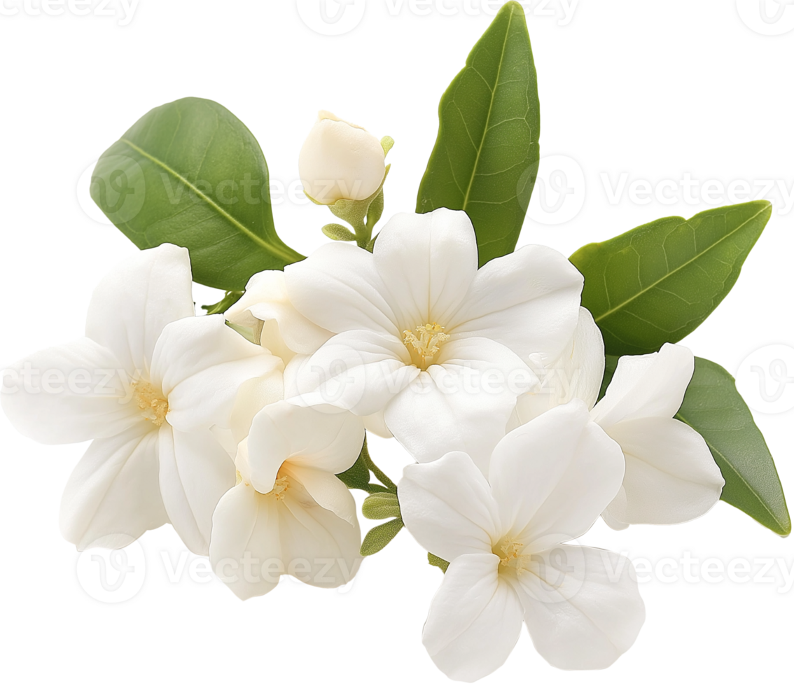 Delicate Jasmine Flower Isolated for Stock Photography png