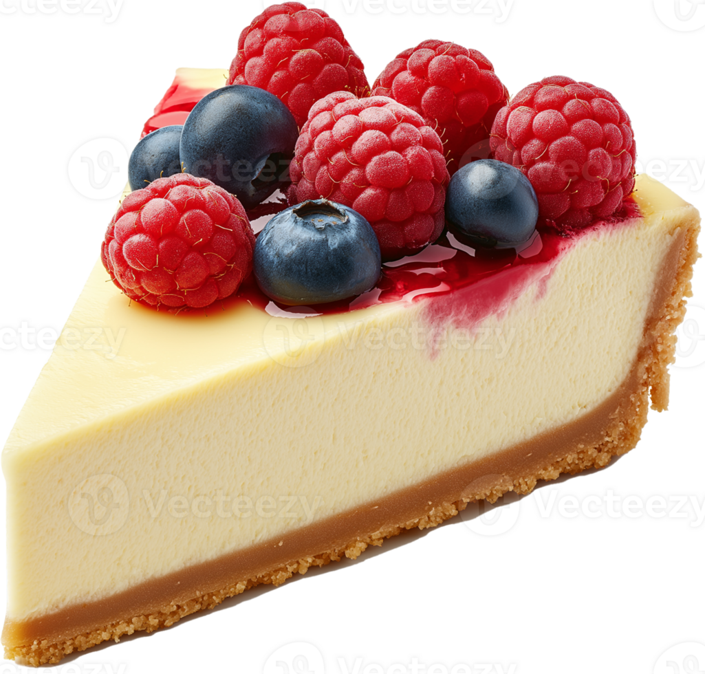 Gourmet Cheesecake Slice Ready to Enjoy png