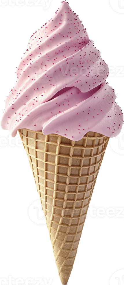 Delicious Gelato Ice Cream with Crushed Nuts png
