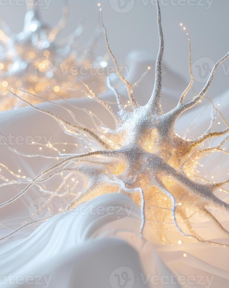 Radiant Neural Networks with Gradient Glow Highlights photo