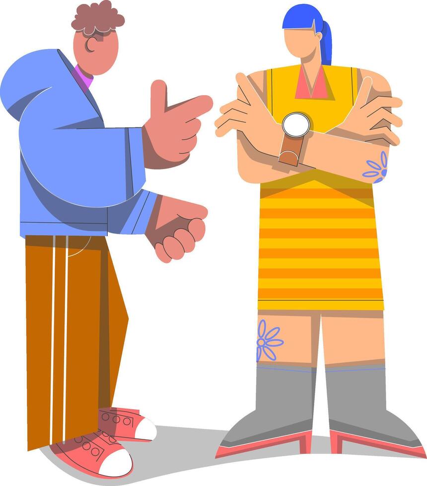 Communication and Social Dynamics vector