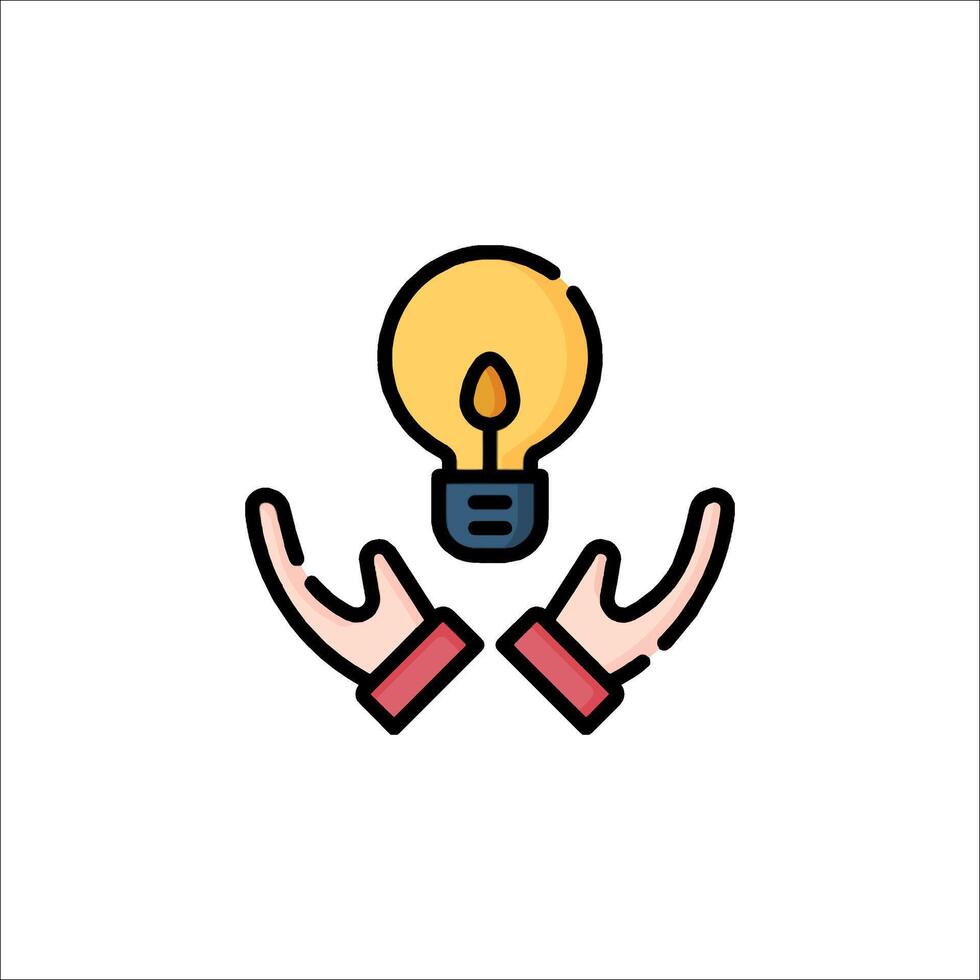 Light bulb icon, idea, idea, idea, idea, idea, idea, idea, idea vector
