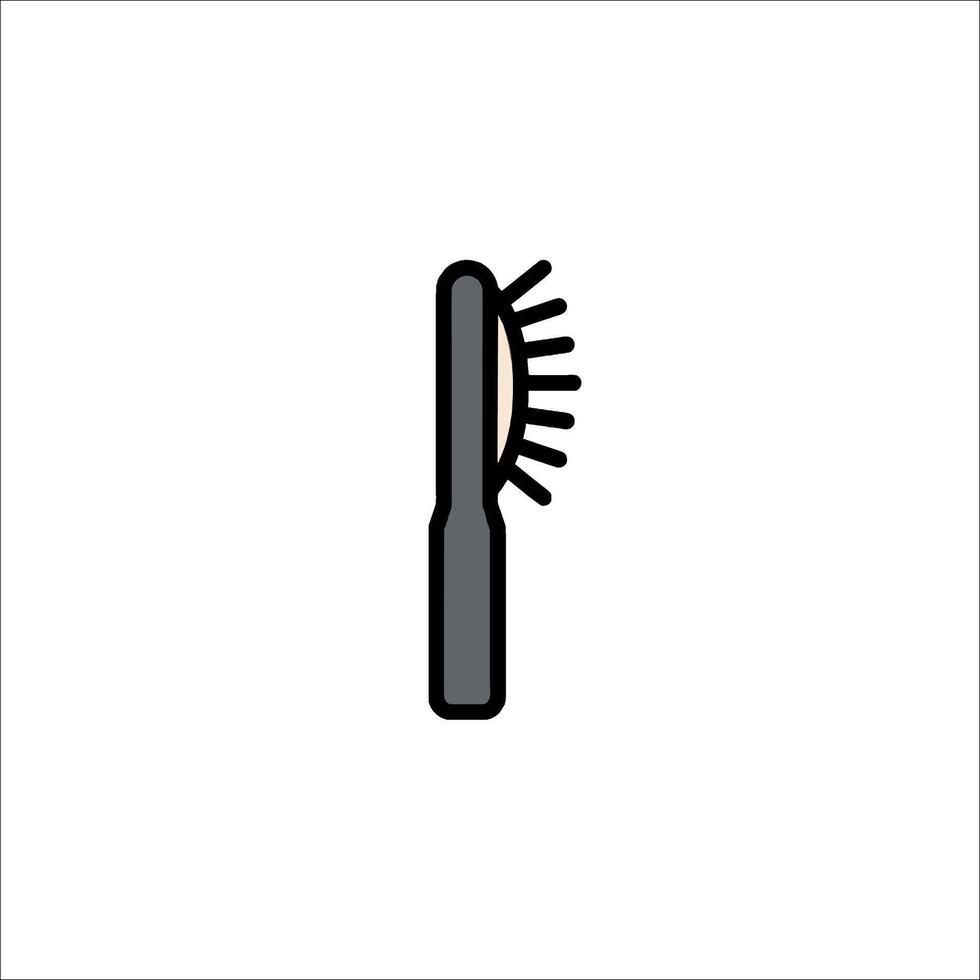 A brush icon on a white background vector