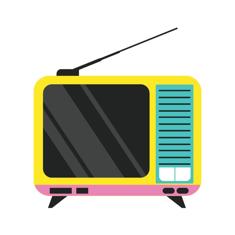 Retro Television Illustration vector
