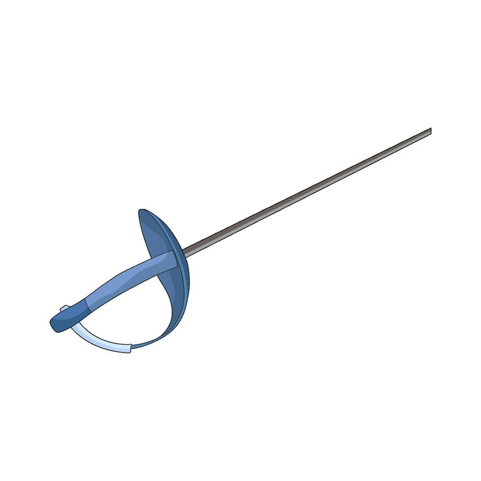 illustration of Fencing Sword vector