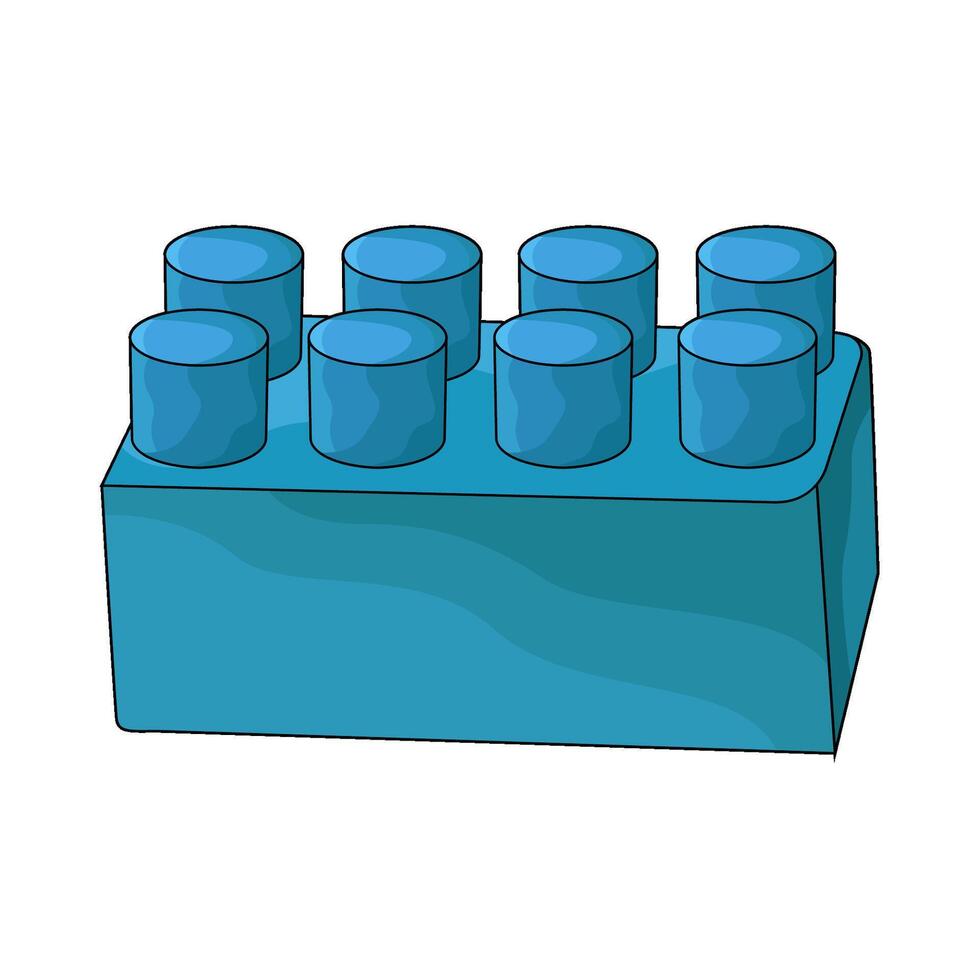 illustration of lego vector