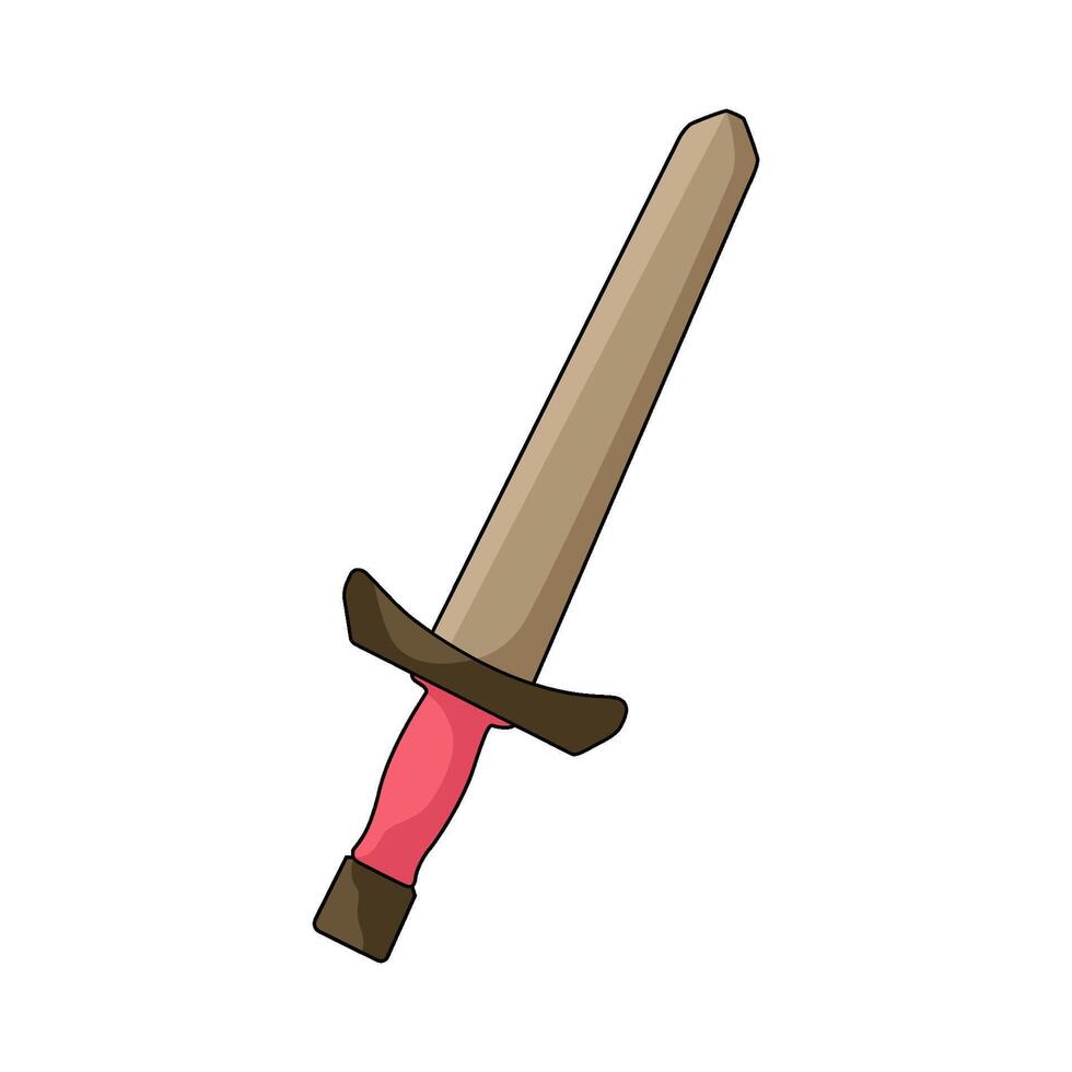 illustration of Toy Sword vector