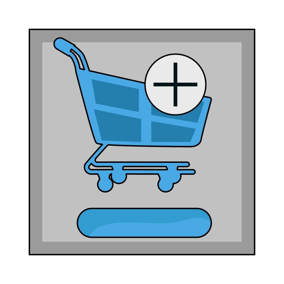 illustration of Add to Cart Button vector