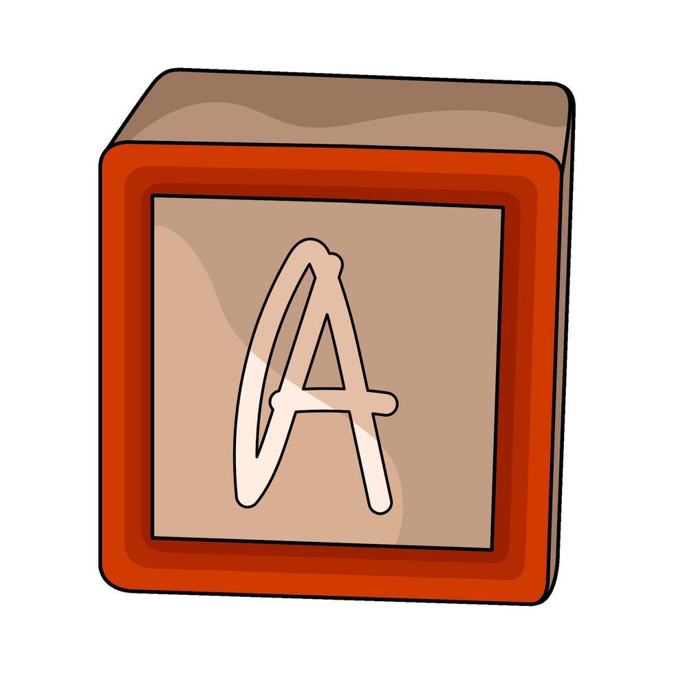 illustration of Alphabet Blocks vector