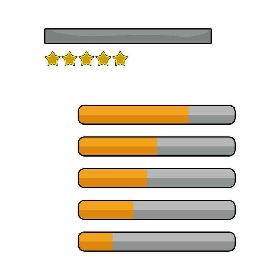 illustration of Product Review vector