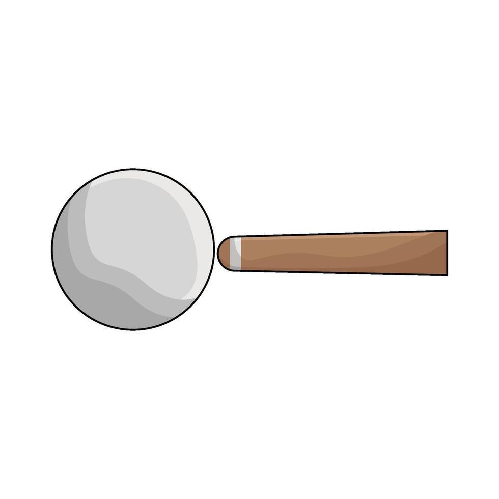 illustration of Snooker Cue and Ball vector