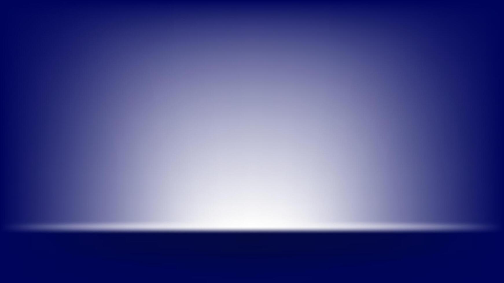 Abstract white and blue gradient background, light in the blue room. illustration. vector