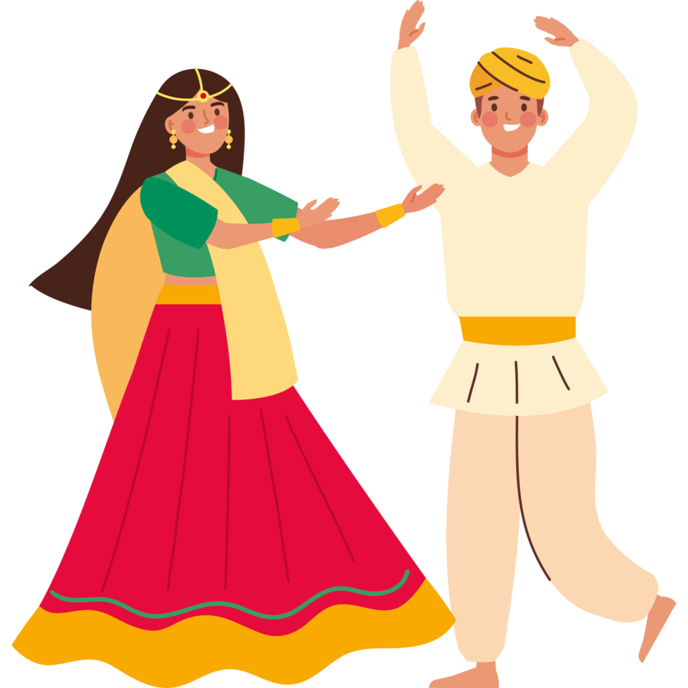 happy couple in onam indian festival png