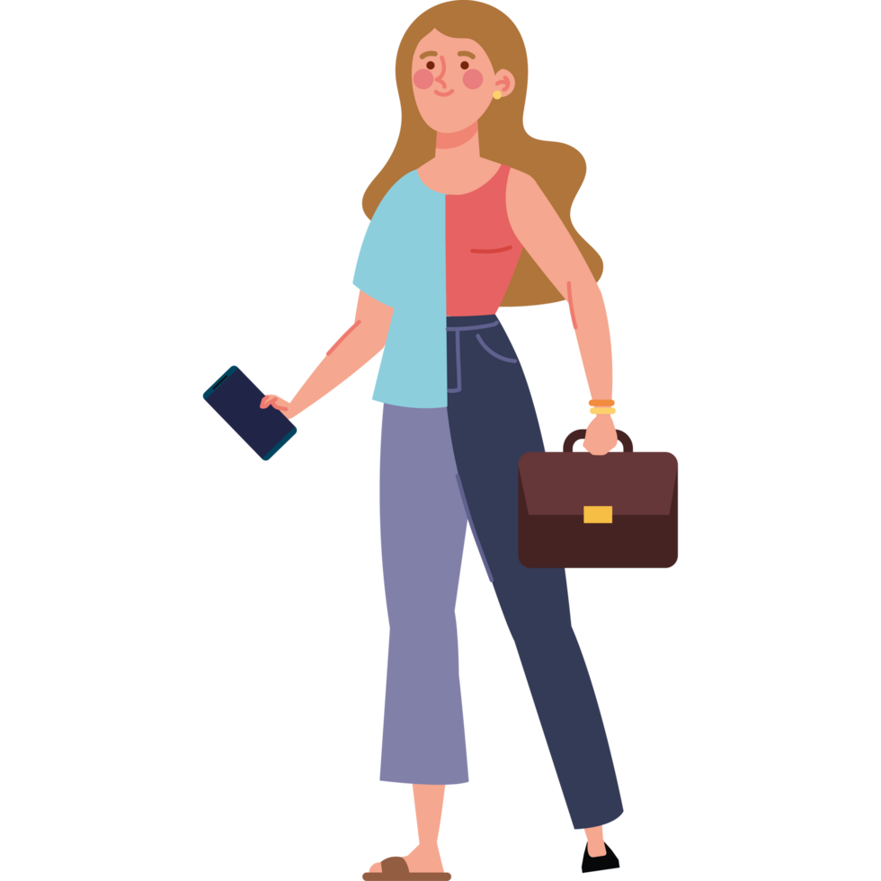 female character hybrid work png