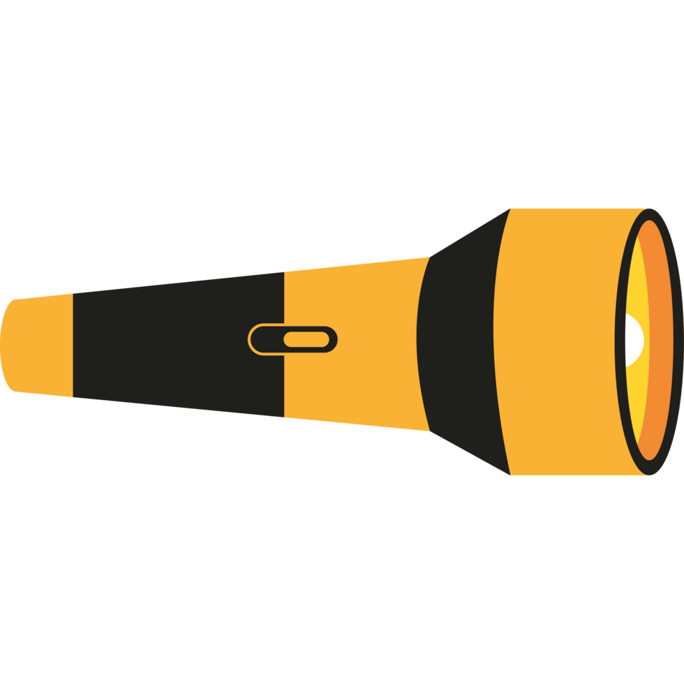electric flashlight portable png