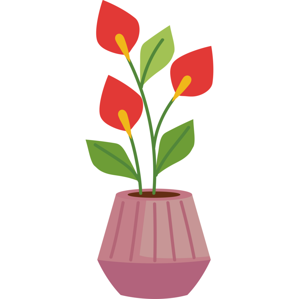 flowerpot interior decoration png