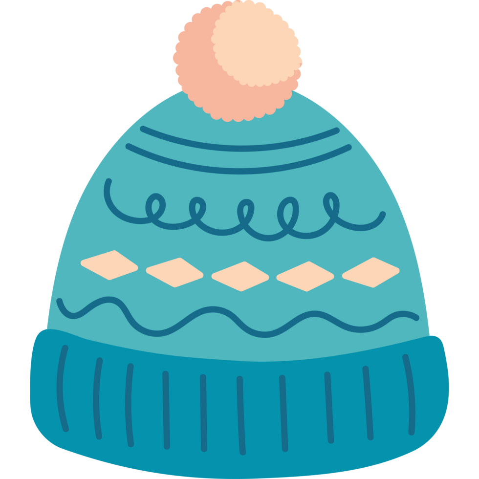 winter clothes knit cap png