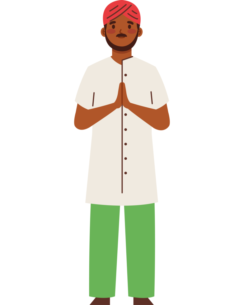 hindu man with turban png