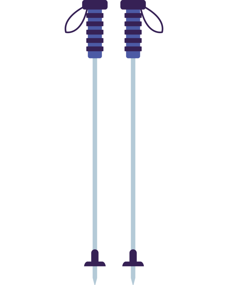 ski poles equipment png
