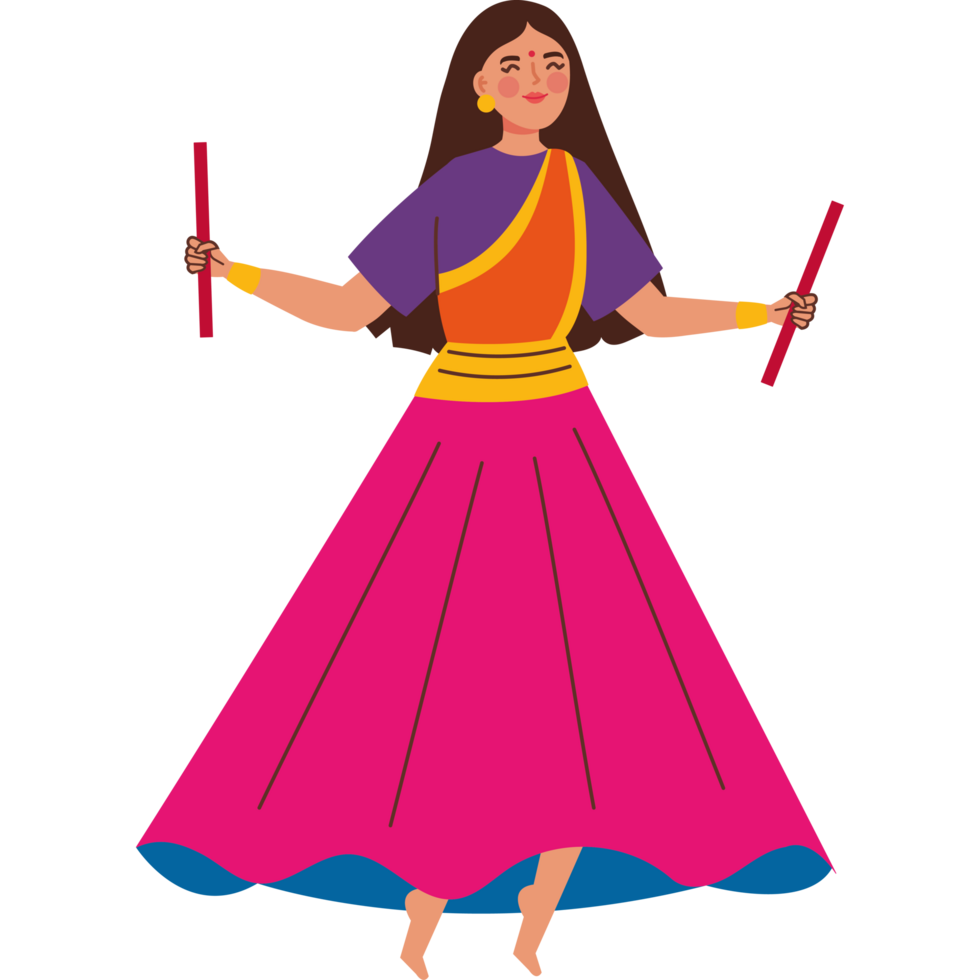 hindu dancer character png
