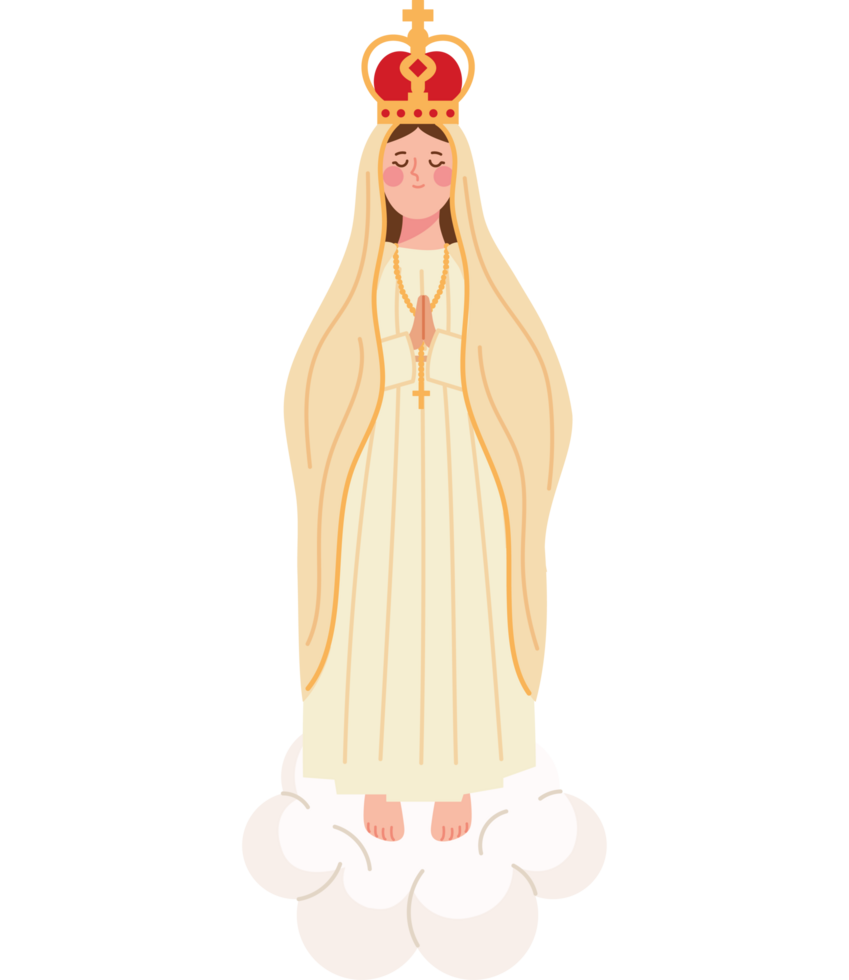 virgin mary of fatima png