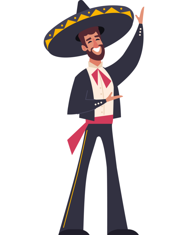 mexican mariachi character png