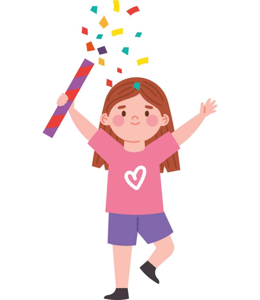 kid with stick hitting pinata party png