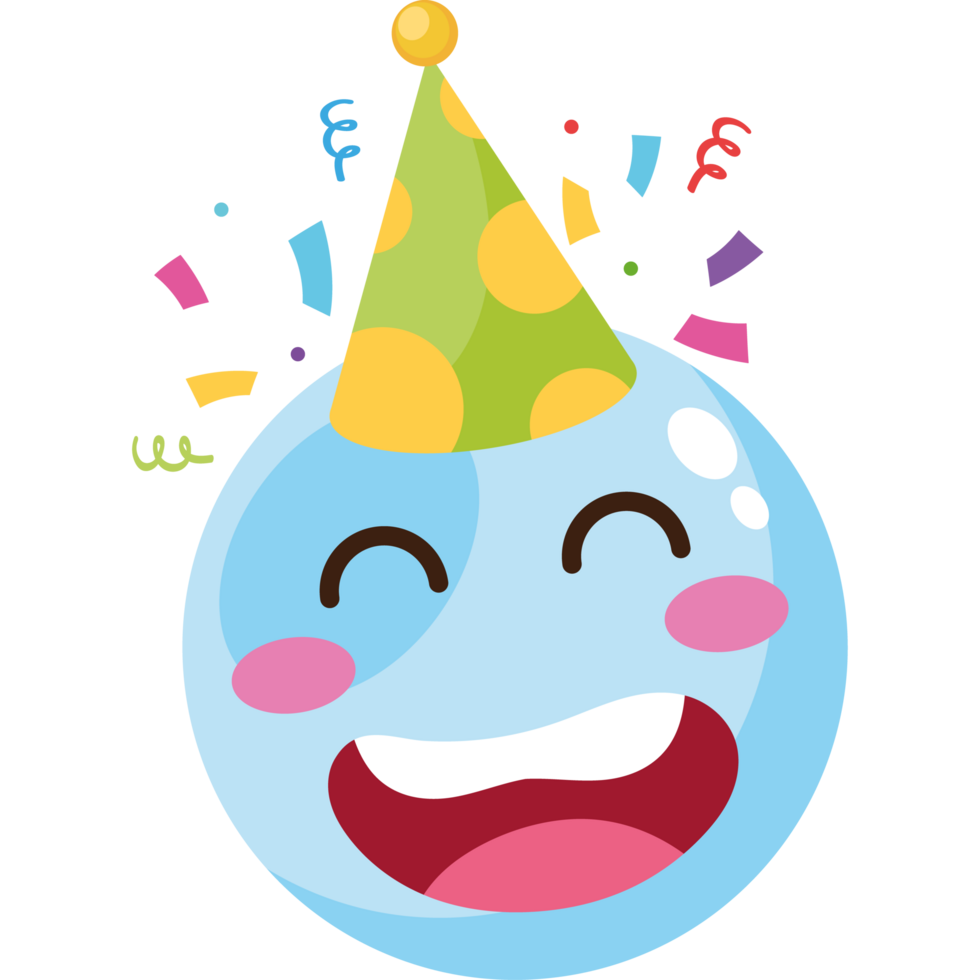 birthday emoji funny face png