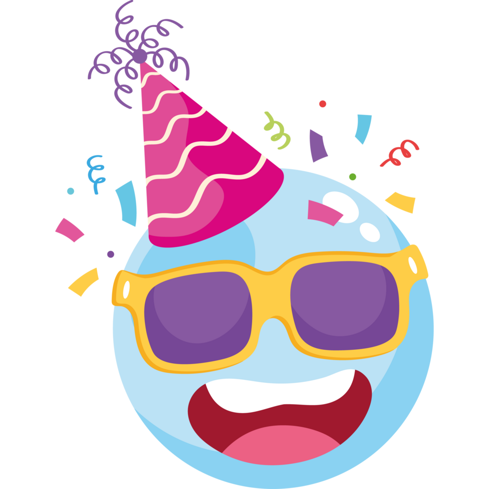 birthday emoji celebration png